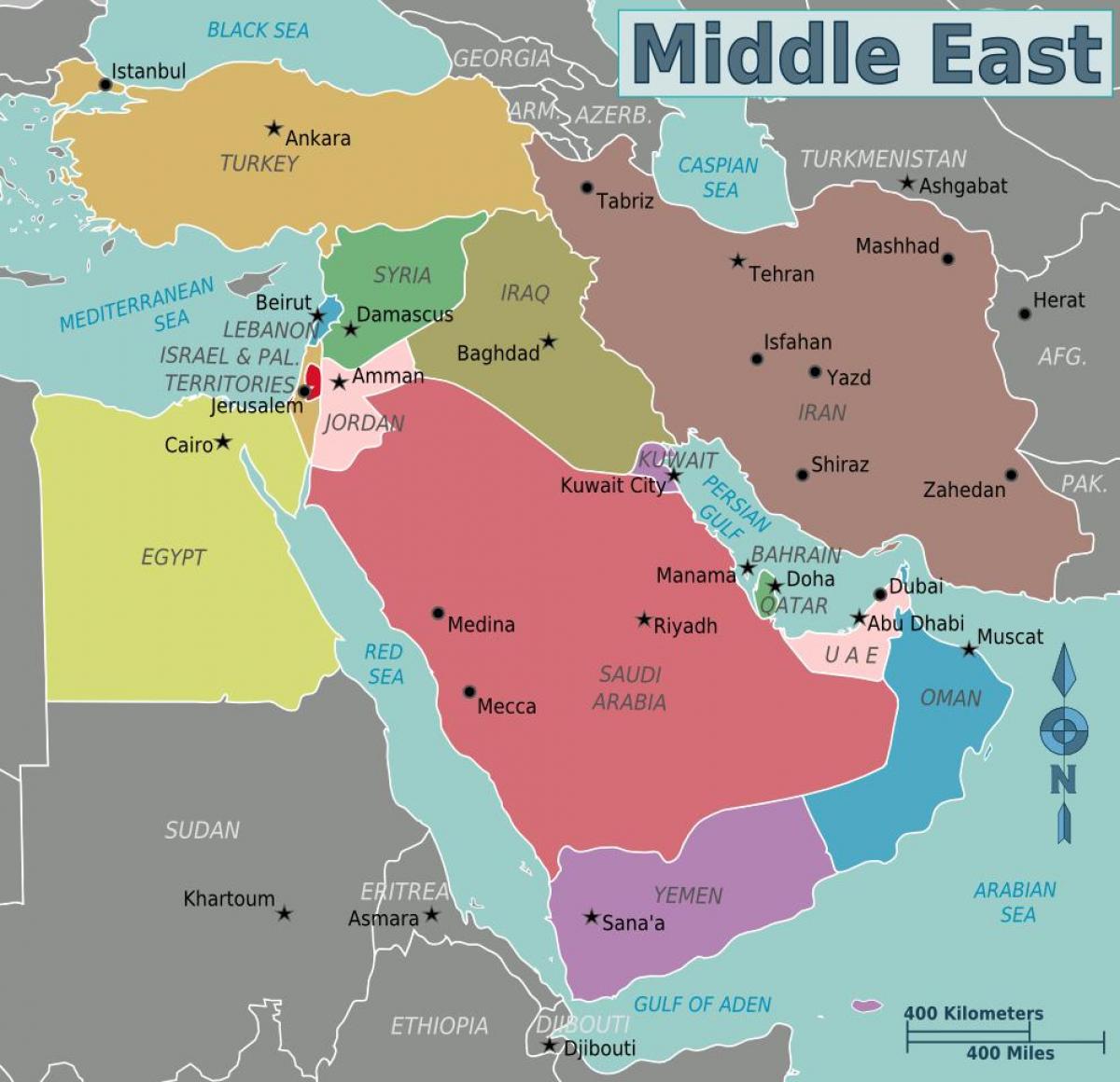 peta Oman peta timur tengah