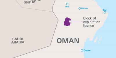 Peta khazzan Oman